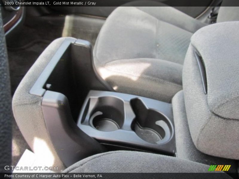 Gold Mist Metallic / Gray 2009 Chevrolet Impala LT