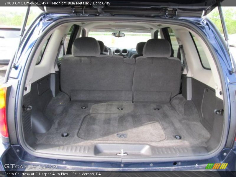 Midnight Blue Metallic / Light Gray 2008 GMC Envoy SLE 4x4