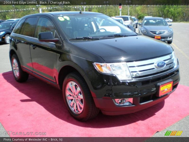 Black / Charcoal Black 2009 Ford Edge Limited
