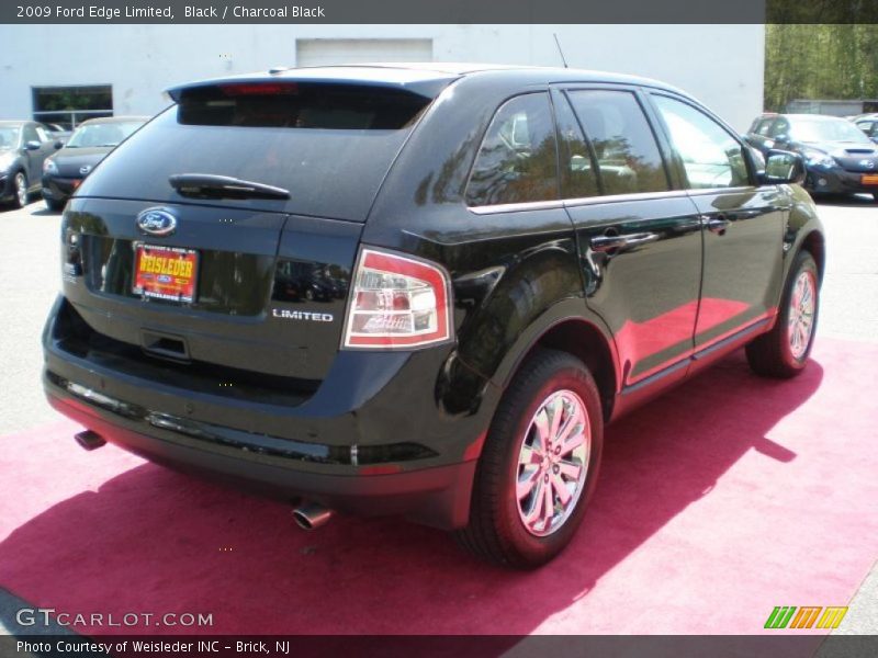 Black / Charcoal Black 2009 Ford Edge Limited