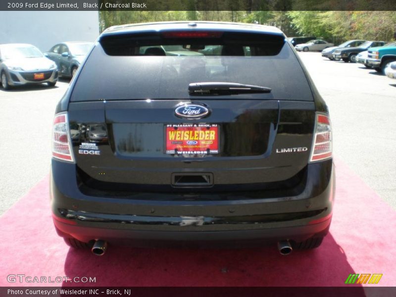 Black / Charcoal Black 2009 Ford Edge Limited