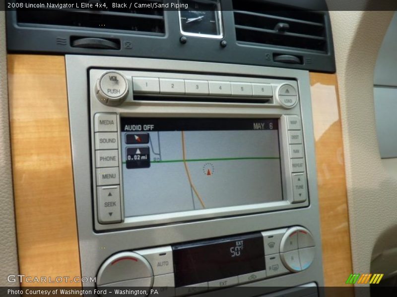 Navigation of 2008 Navigator L Elite 4x4