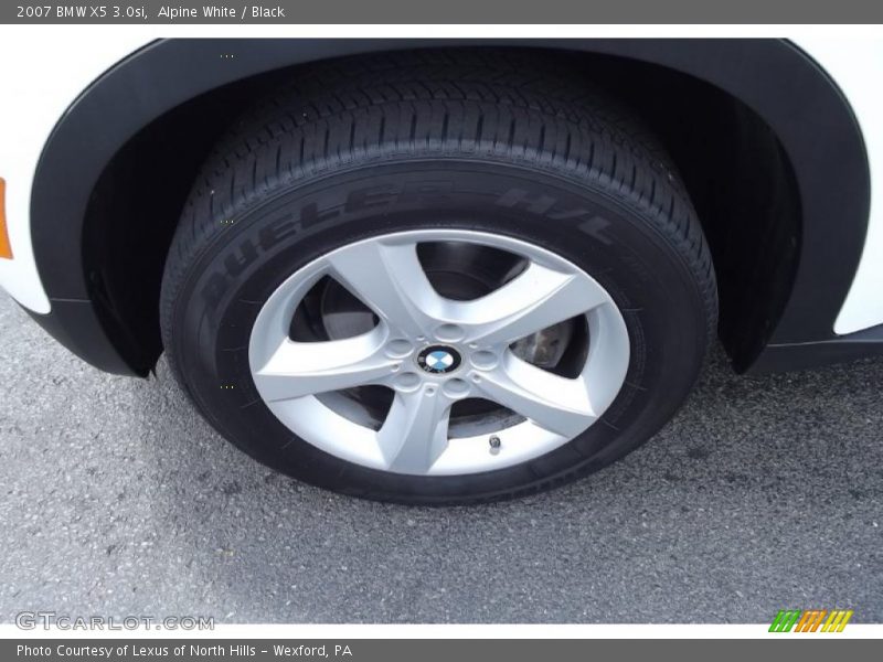 Alpine White / Black 2007 BMW X5 3.0si