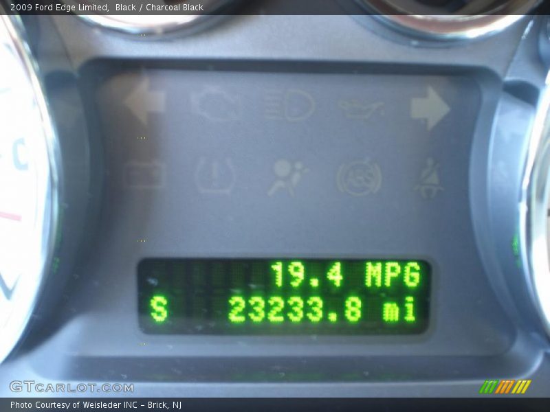 Black / Charcoal Black 2009 Ford Edge Limited