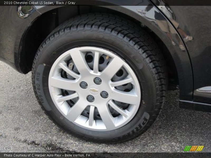 Black / Gray 2010 Chevrolet Cobalt LS Sedan