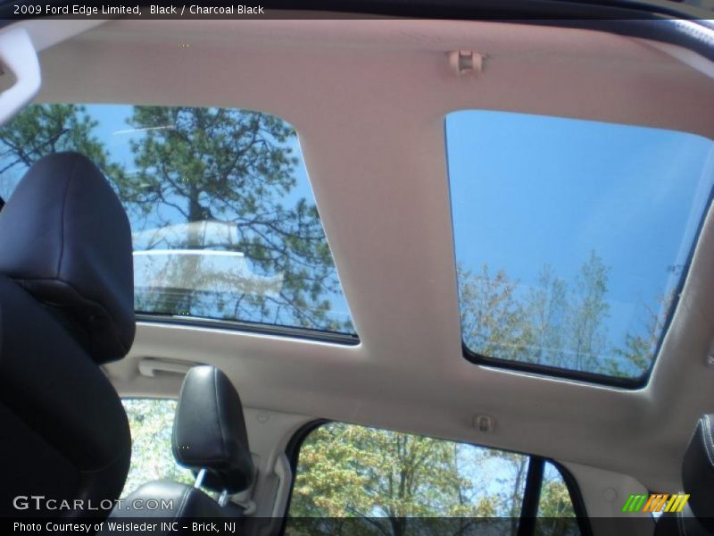 Black / Charcoal Black 2009 Ford Edge Limited