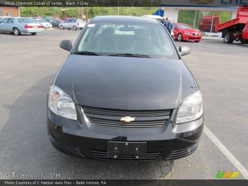 Black / Gray 2010 Chevrolet Cobalt LS Sedan