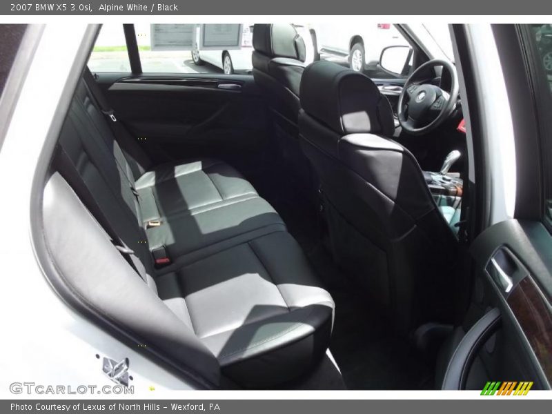 Alpine White / Black 2007 BMW X5 3.0si