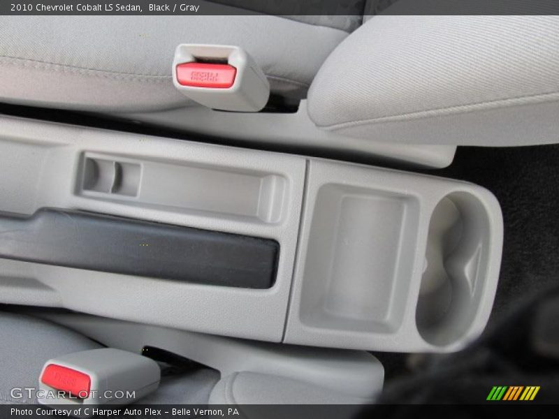 Black / Gray 2010 Chevrolet Cobalt LS Sedan