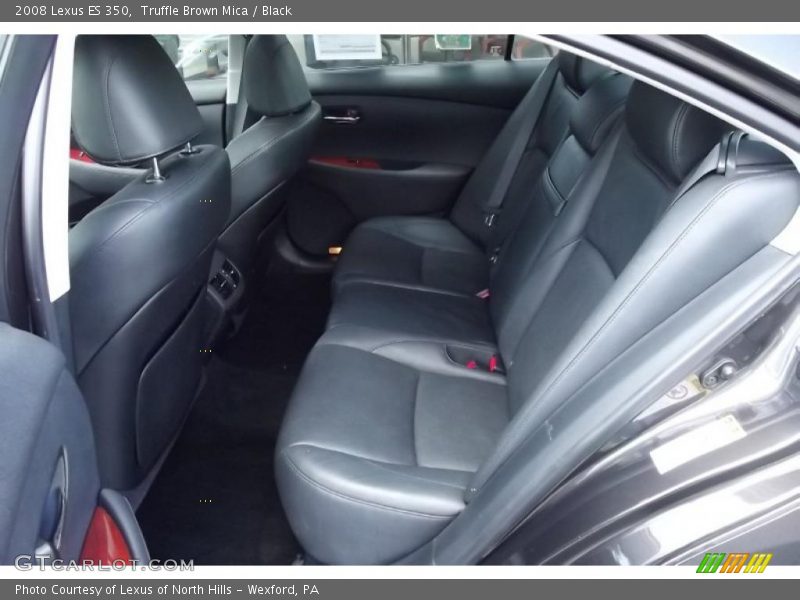 Truffle Brown Mica / Black 2008 Lexus ES 350