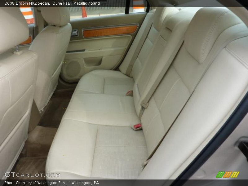 Dune Pearl Metallic / Sand 2008 Lincoln MKZ Sedan