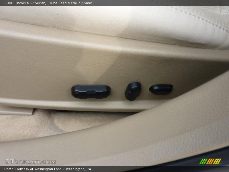 Dune Pearl Metallic / Sand 2008 Lincoln MKZ Sedan