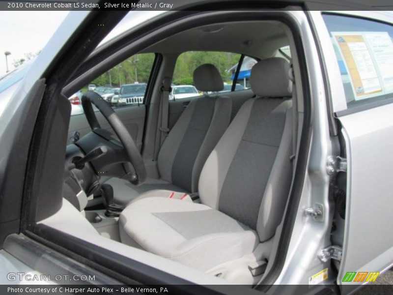 Silver Ice Metallic / Gray 2010 Chevrolet Cobalt LS Sedan