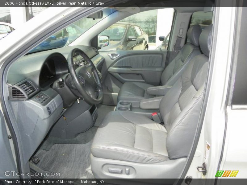 Silver Pearl Metallic / Gray 2006 Honda Odyssey EX-L