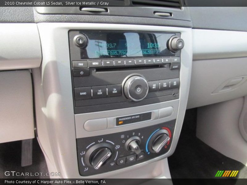 Silver Ice Metallic / Gray 2010 Chevrolet Cobalt LS Sedan