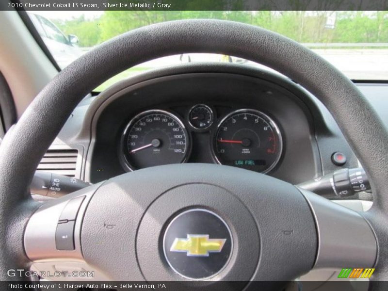 Silver Ice Metallic / Gray 2010 Chevrolet Cobalt LS Sedan