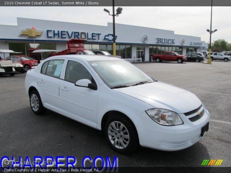 Summit White / Ebony 2010 Chevrolet Cobalt LT Sedan