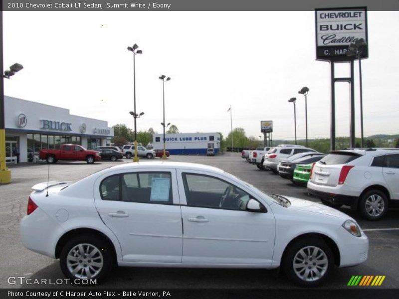 Summit White / Ebony 2010 Chevrolet Cobalt LT Sedan