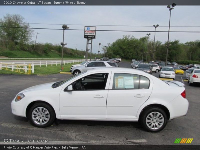 Summit White / Ebony 2010 Chevrolet Cobalt LT Sedan