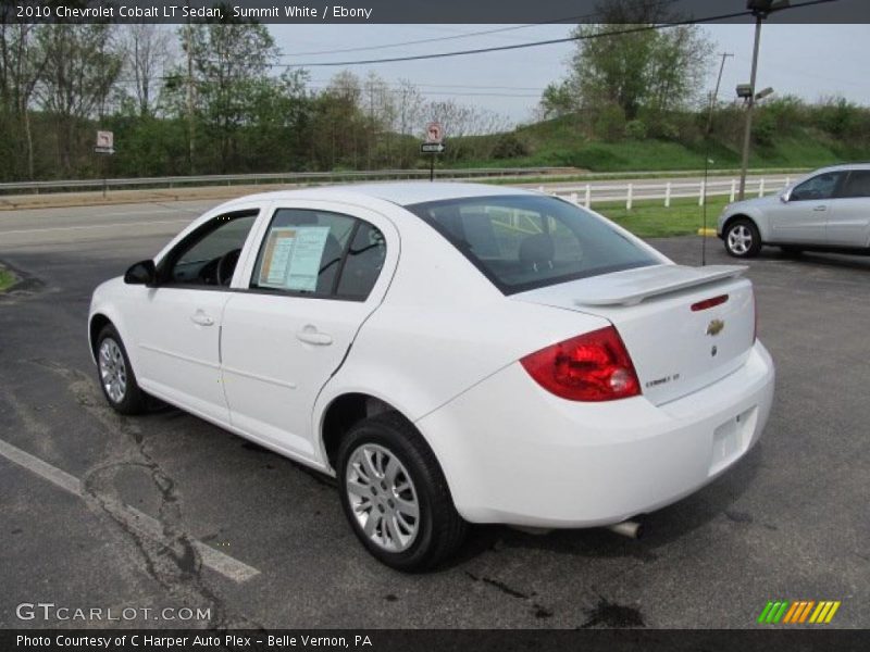 Summit White / Ebony 2010 Chevrolet Cobalt LT Sedan