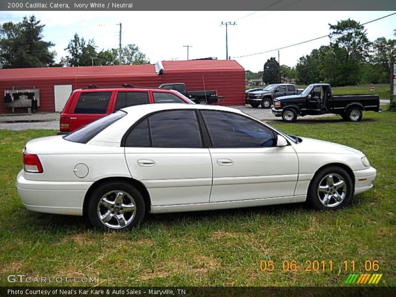  2000 Catera  Ivory White
