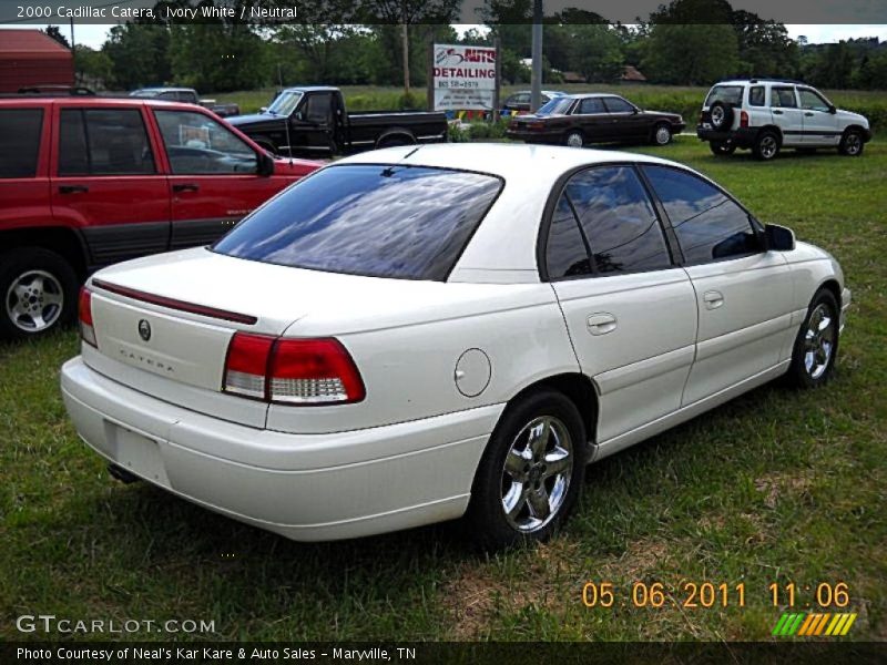 Ivory White / Neutral 2000 Cadillac Catera