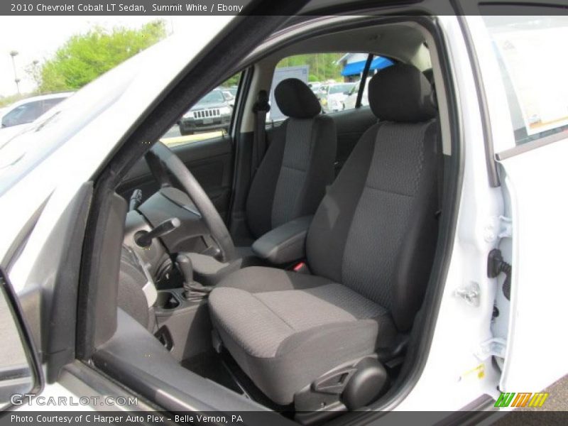 Summit White / Ebony 2010 Chevrolet Cobalt LT Sedan
