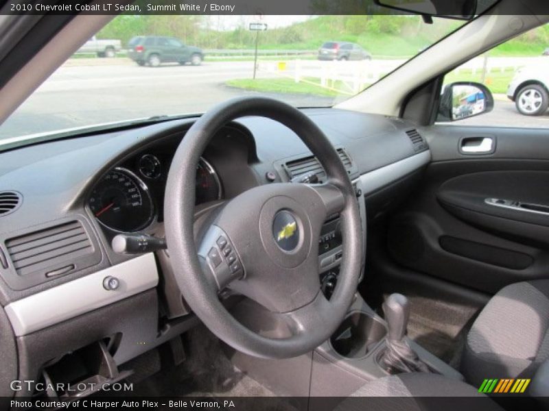 Summit White / Ebony 2010 Chevrolet Cobalt LT Sedan