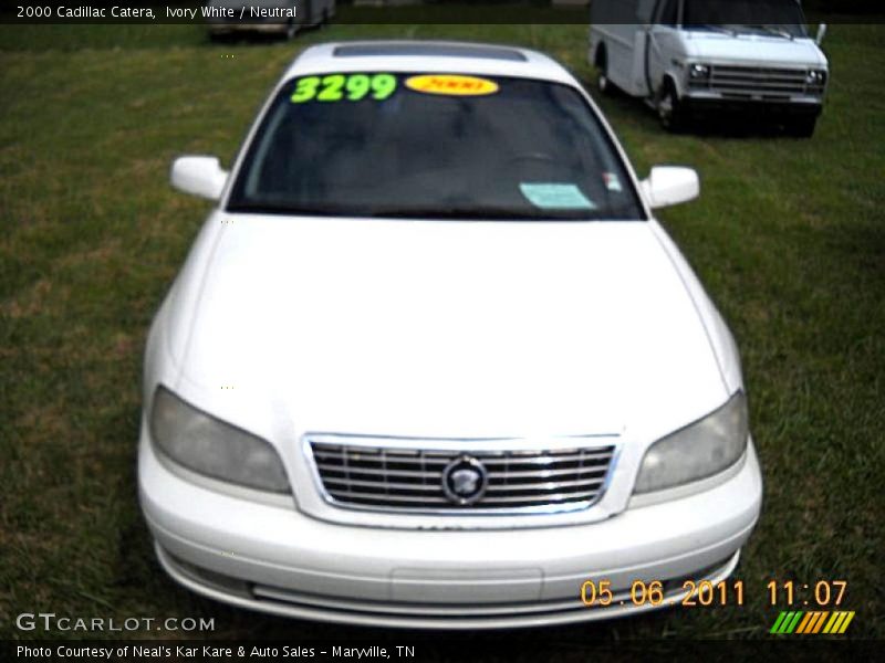 Ivory White / Neutral 2000 Cadillac Catera