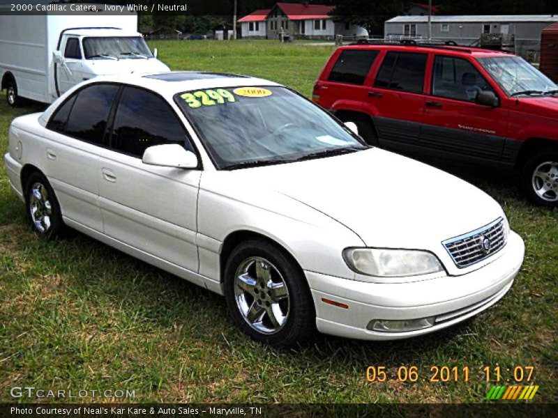 Ivory White / Neutral 2000 Cadillac Catera