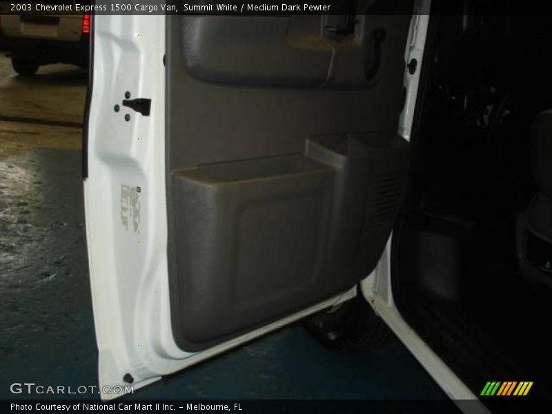 Summit White / Medium Dark Pewter 2003 Chevrolet Express 1500 Cargo Van