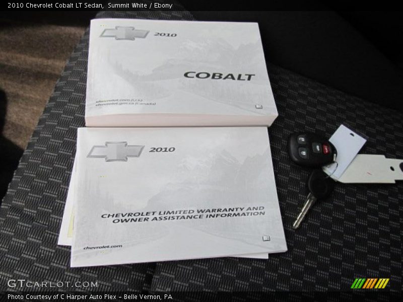 Summit White / Ebony 2010 Chevrolet Cobalt LT Sedan