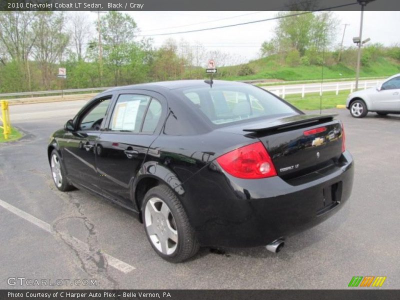 Black / Gray 2010 Chevrolet Cobalt LT Sedan