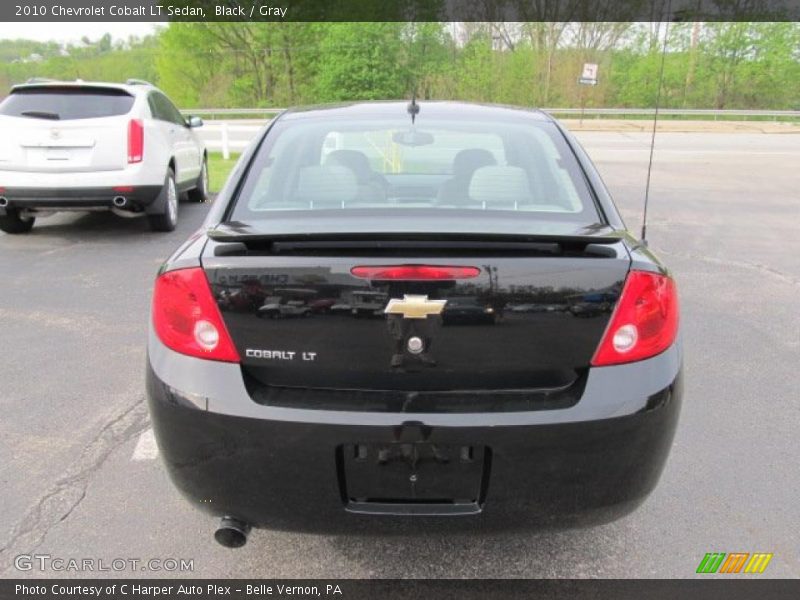 Black / Gray 2010 Chevrolet Cobalt LT Sedan