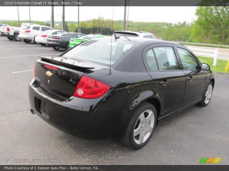 Black / Gray 2010 Chevrolet Cobalt LT Sedan