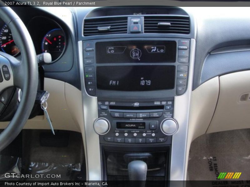 Royal Blue Pearl / Parchment 2007 Acura TL 3.2
