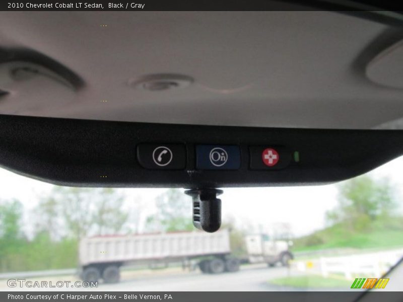 Black / Gray 2010 Chevrolet Cobalt LT Sedan