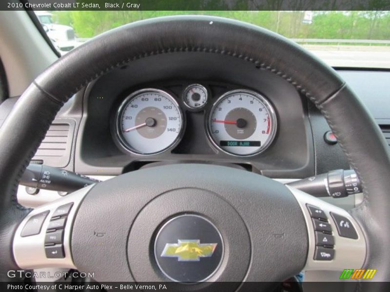 Black / Gray 2010 Chevrolet Cobalt LT Sedan