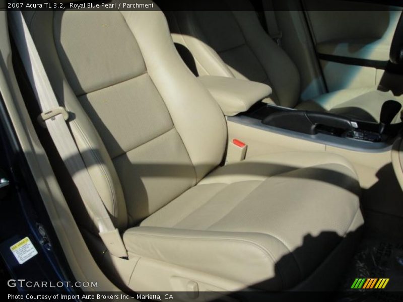 Royal Blue Pearl / Parchment 2007 Acura TL 3.2
