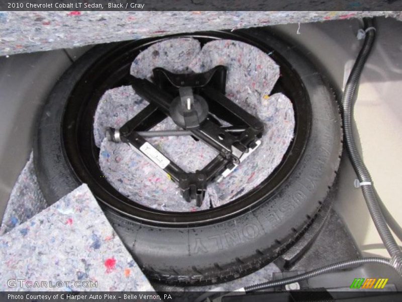 Black / Gray 2010 Chevrolet Cobalt LT Sedan