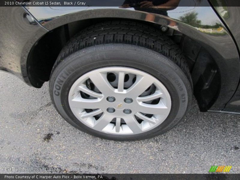 Black / Gray 2010 Chevrolet Cobalt LS Sedan