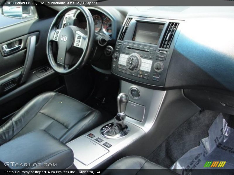 Liquid Platinum Metallic / Graphite 2008 Infiniti FX 35