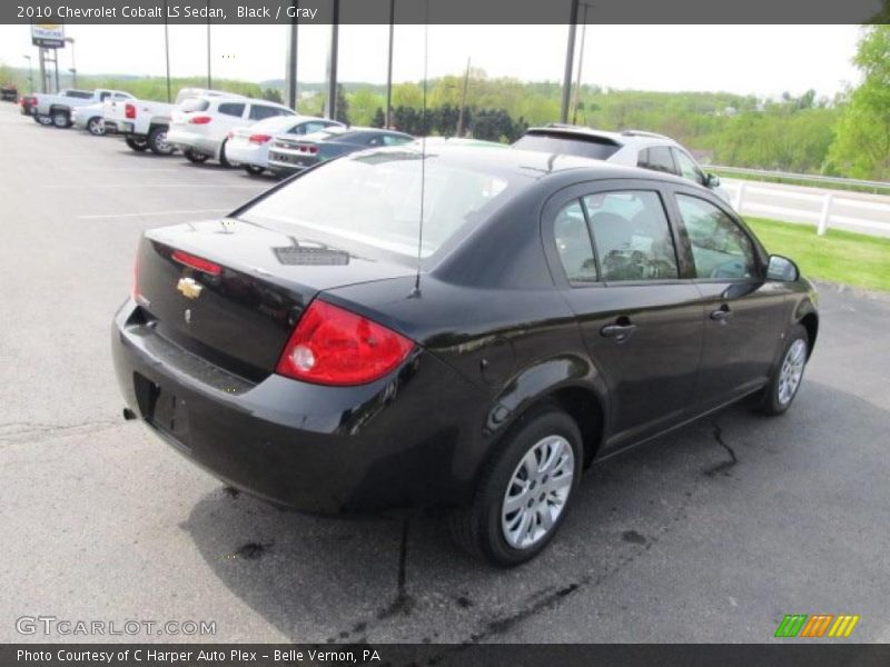 Black / Gray 2010 Chevrolet Cobalt LS Sedan
