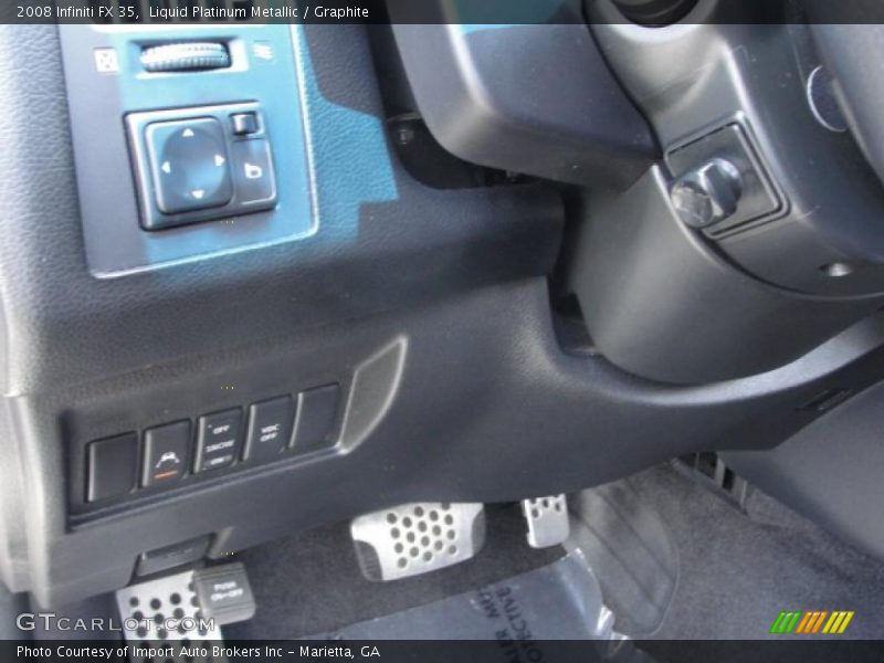 Liquid Platinum Metallic / Graphite 2008 Infiniti FX 35
