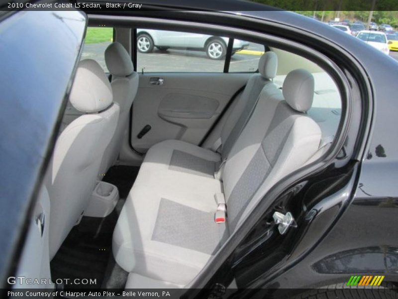 Black / Gray 2010 Chevrolet Cobalt LS Sedan