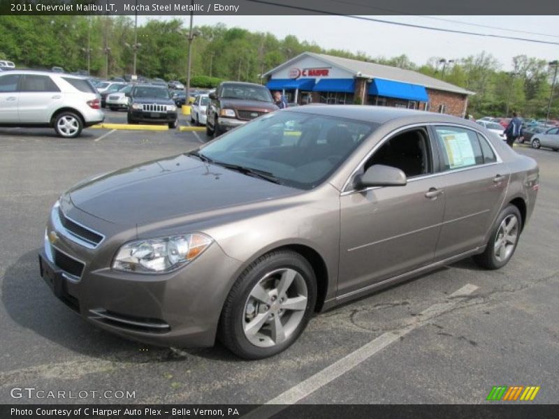 Mocha Steel Metallic / Ebony 2011 Chevrolet Malibu LT