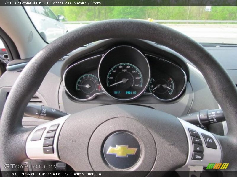 Mocha Steel Metallic / Ebony 2011 Chevrolet Malibu LT