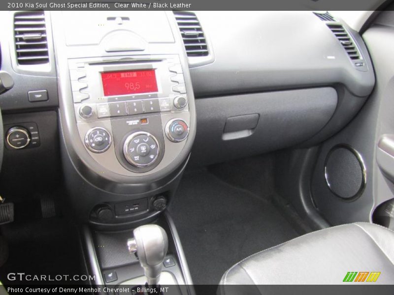 Clear White / Black Leather 2010 Kia Soul Ghost Special Edition