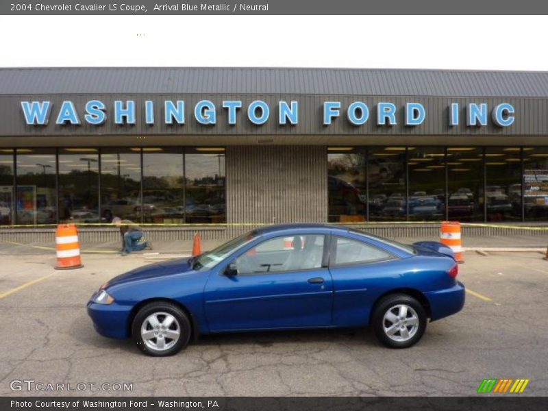 Arrival Blue Metallic / Neutral 2004 Chevrolet Cavalier LS Coupe