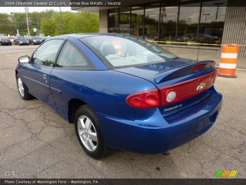 Arrival Blue Metallic / Neutral 2004 Chevrolet Cavalier LS Coupe